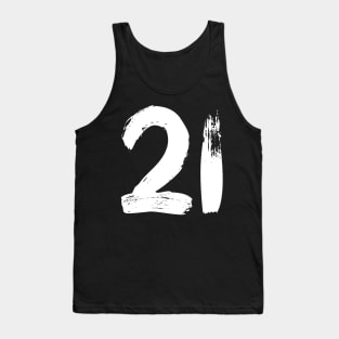 Number 21 Tank Top